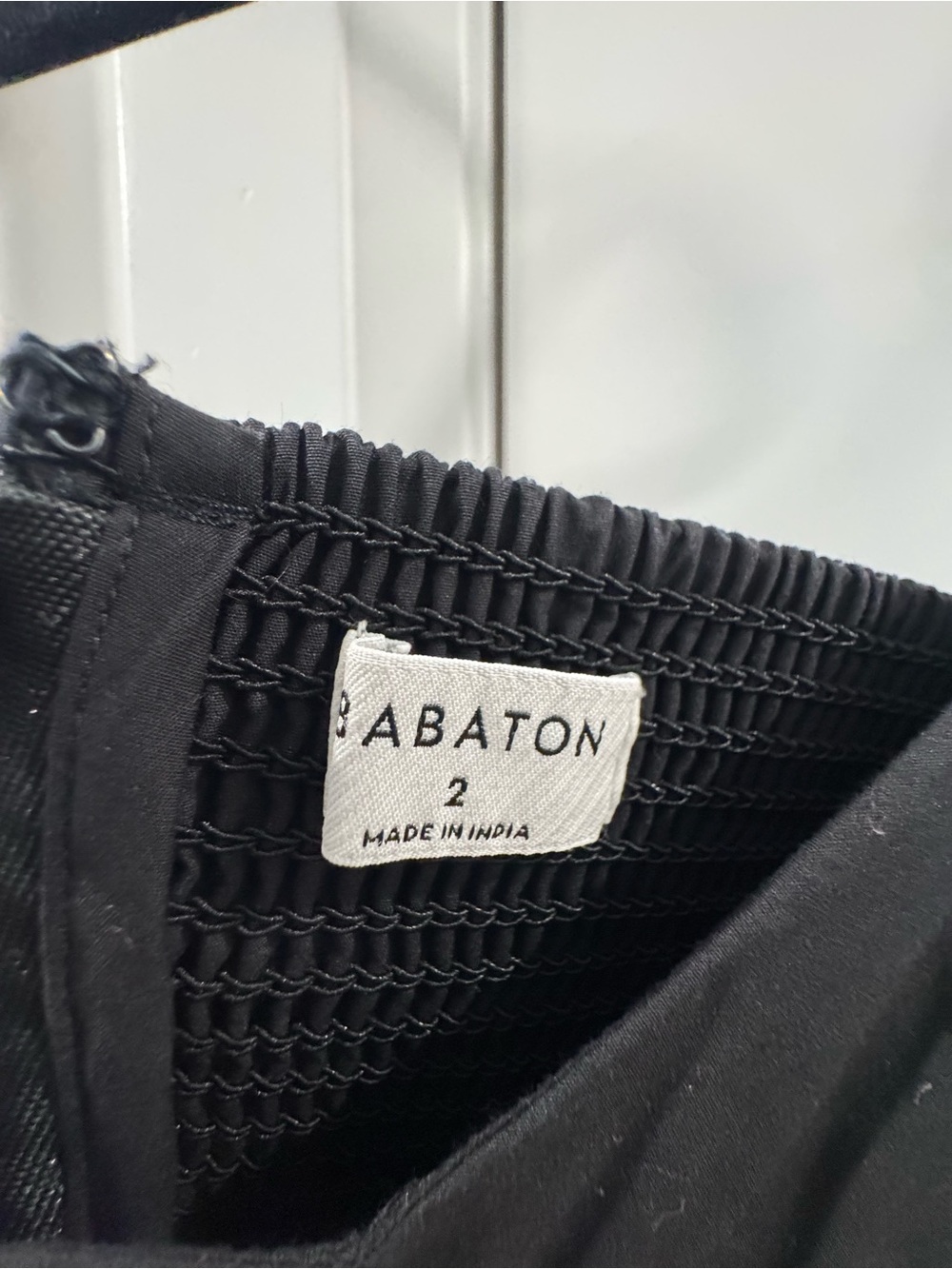 Aritzia Black Technique Poplin Dress - Picture 3 of 5